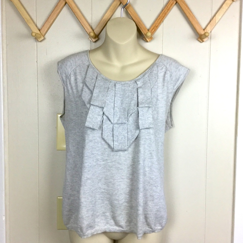 Anthropologie Moth Corolla Sweater Tee Cashmere Blend Women’s Medium EUC